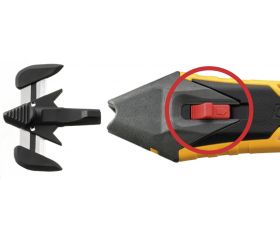 Cúter de seguridad con cuchillas ocultas reemplazables